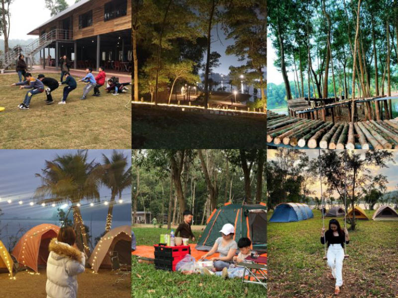 Khu camping sport Đồng Mô